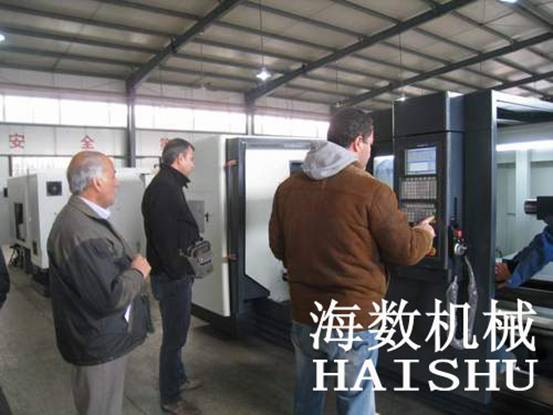 “海數(shù)”數(shù)控車床和數(shù)控銑床，順利通過伊朗客戶驗收